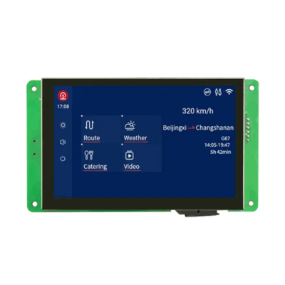 📱 DWIN 5.0″ UART TFT LCD Ekran Modülü – 800×480 | Kapasitif Dokunmatik | DGUS II Destekli