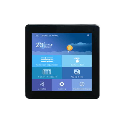TC040C14 U(W)04 – 4” IPS Ekranlı Akıllı IoT Termostat Modülü