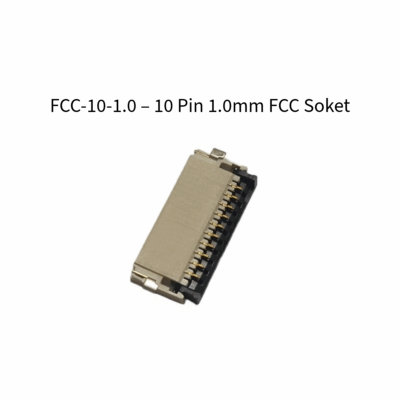 🔌 FCC-10-1.0 – 10 Pin 1.0mm FCC Soket (DWIN HMI Uyumlu)