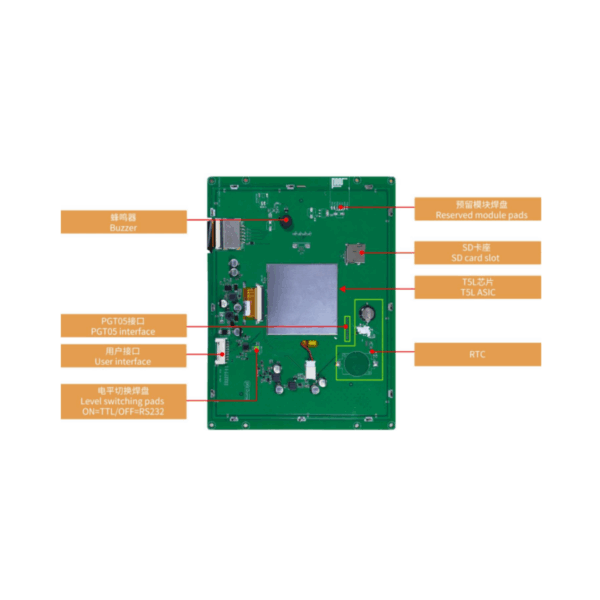 DWIN DMG80600T080_02WTC – 8” Endüstriyel Akıllı Dokunmatik Ekran - Görsel 2
