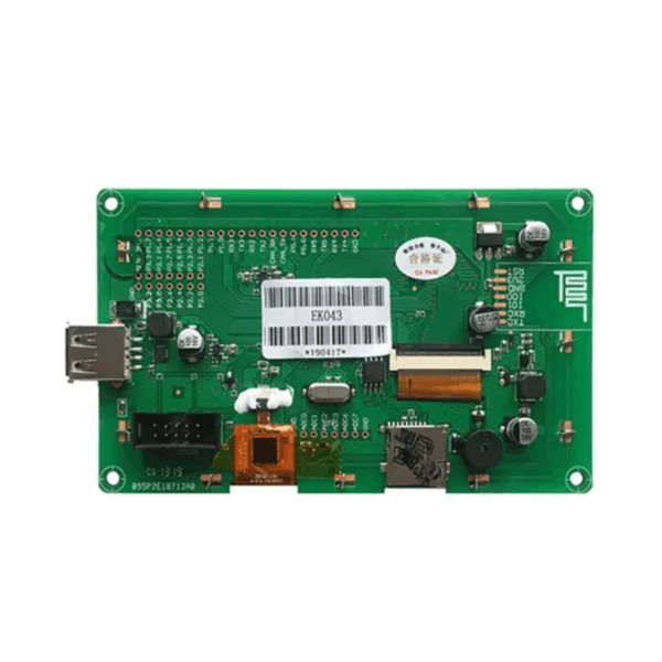 📌 EKT043 – 4.3” T5L1 Çipli Fonksiyon Geliştirme Kartı - Görsel 3
