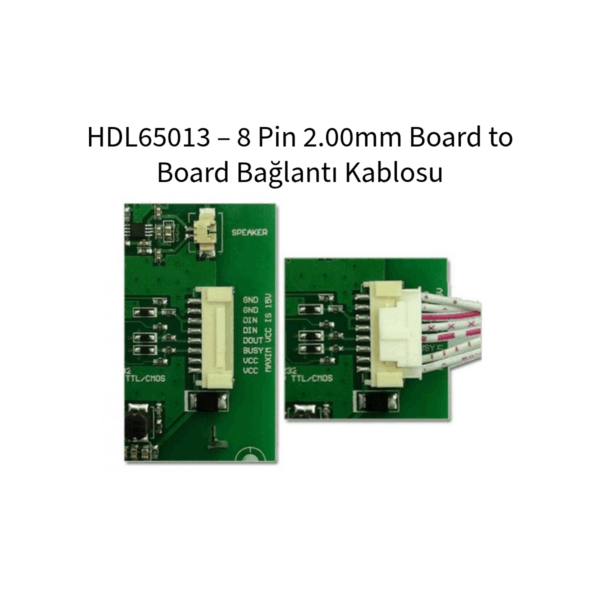 🔗 HDL65013 – 8 Pin 2.00mm Board to Board Bağlantı Kablosu - Görsel 2